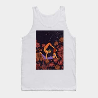 Flowers Yoga Girls Universe Tank Top